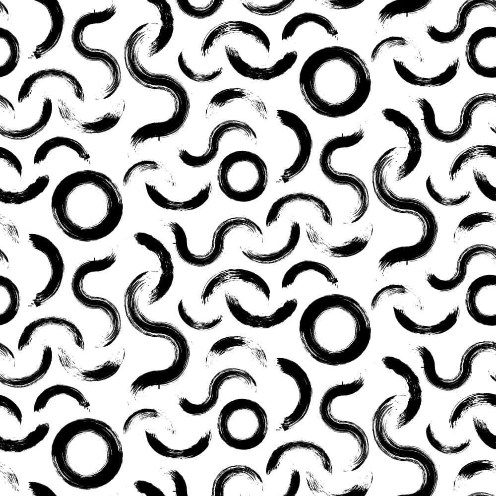 Abstract Brushstroke Pattern by Marika Barsrsind — canvas wall art