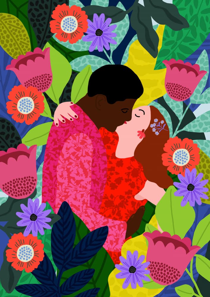 May Your Love Blossom by Rafaela Mascaro — canvas wall art