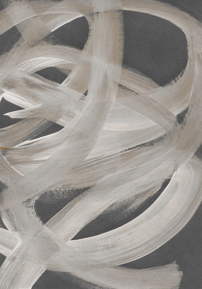 Abstract Brush Strokes 129X by Mareike Böhmer — canvas wall art