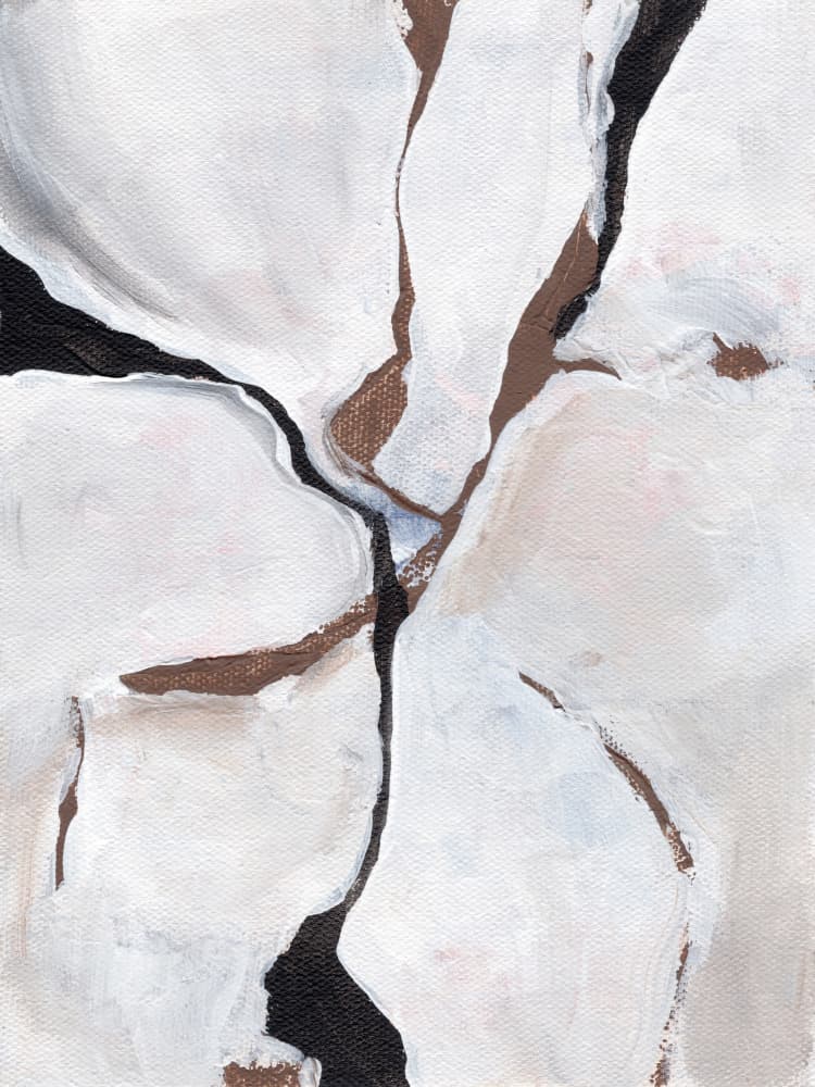 Soft Organic Abstract by Nikita Jariwala — canvas wall art