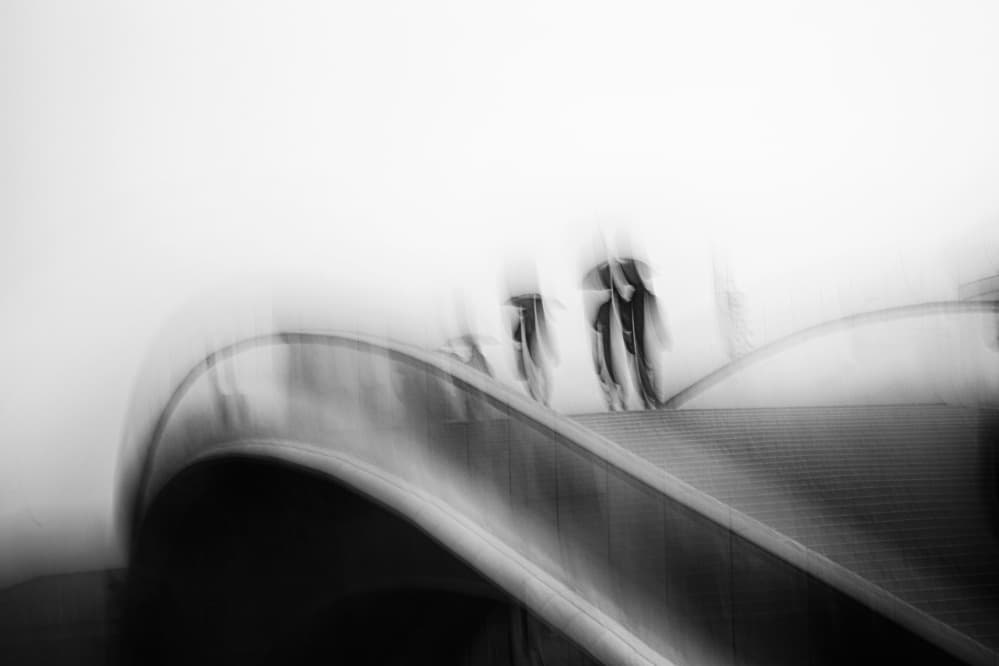 Blurred City Motion by Damijan Sedevcic — canvas wall art