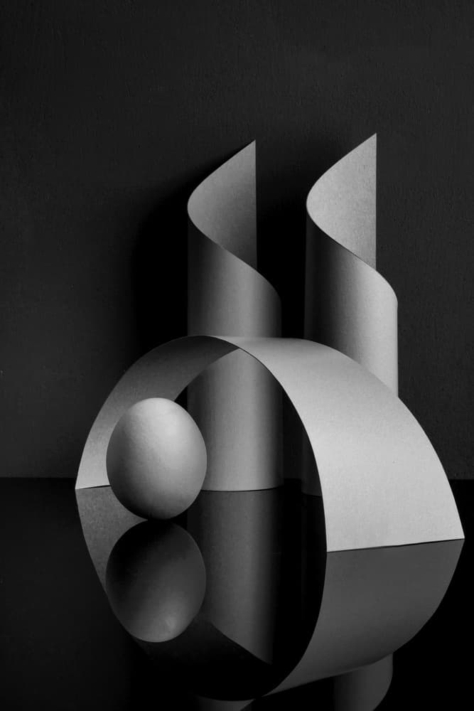 Geometric Forms Reflection by Vladimir Pavlovskyy — canvas wall art