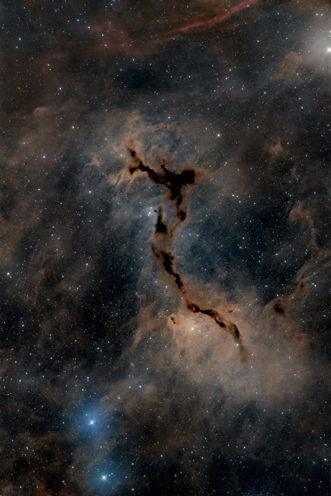 Cosmic Dust Pillars by Vikas Chander — canvas wall art