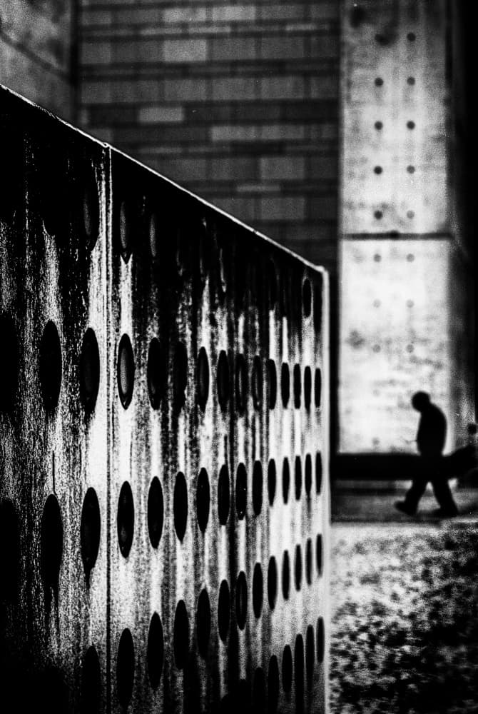 Solitary Man Urban Architecture by Paulo Abrantes — canvas wall art