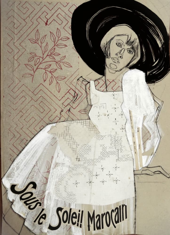Moroccan Sun Fashion by Doris Schmitz — canvas wall art