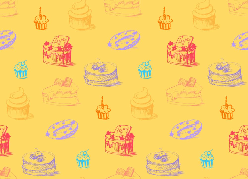 Whimsical Dessert Illustrations by Marika Barsrsind — canvas wall art