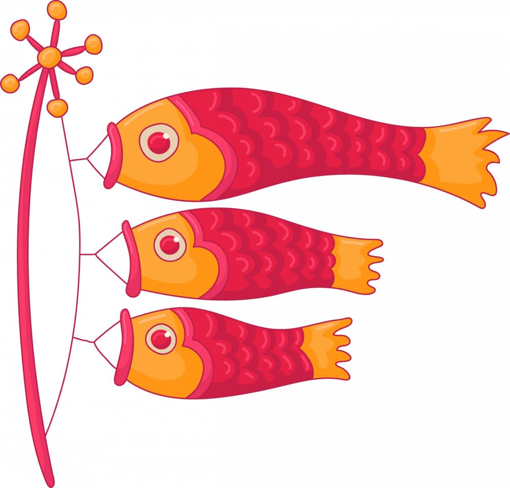 Japanese Festival Koinobori by Marika Barsrsind β canvas wall art
