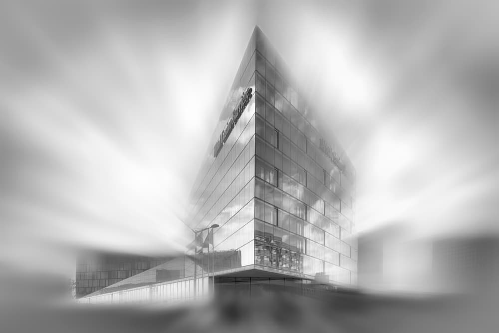 Blurred City Radiance by Greetje van Son — canvas wall art