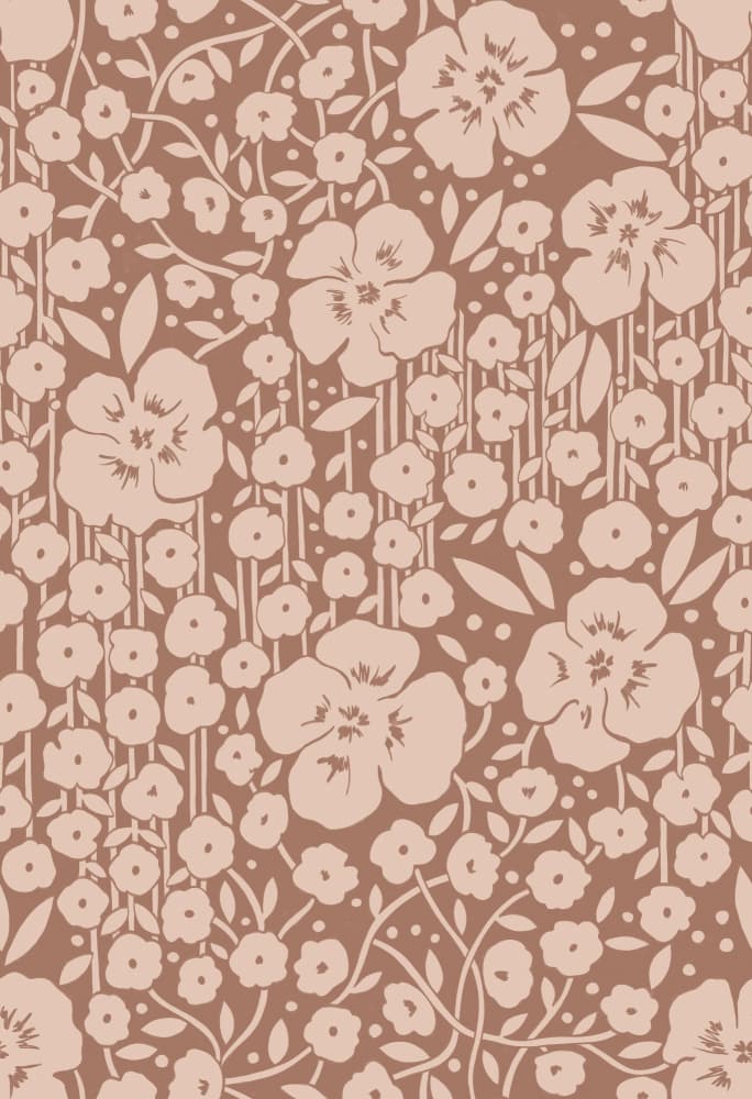 Flower Poem by Maria Galybina — canvas wall art