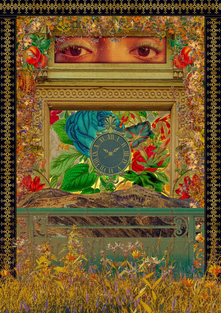 Ornate Dreamscape Gaze by CosmoZach — canvas wall art