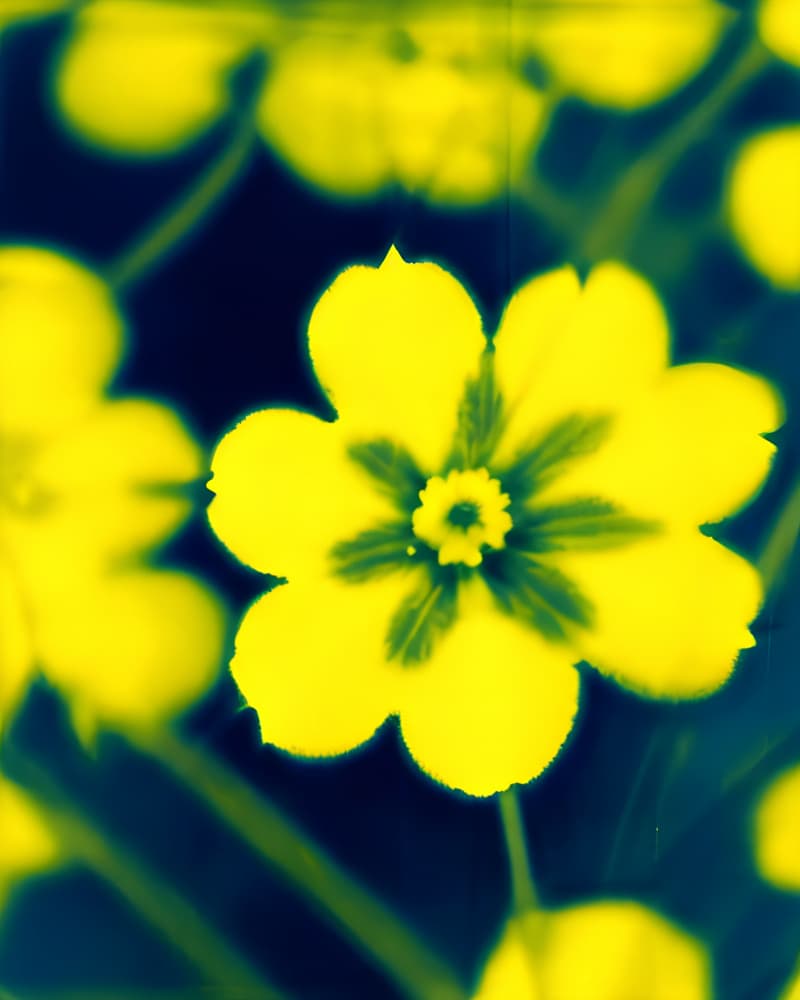 Vibrant Yellow Flower by Cicero Spin — canvas wall art