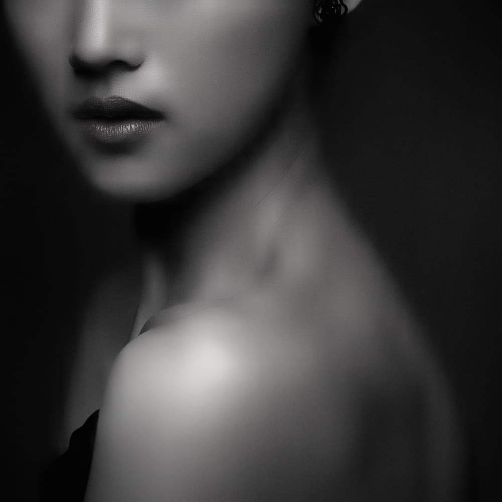 Soft Focus Woman by azalaka — canvas wall art
