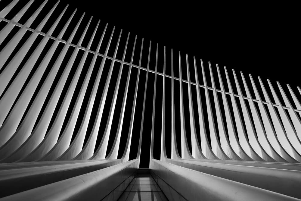 Modern Architectural Lines by Ibrahim Nabeel — canvas wall art