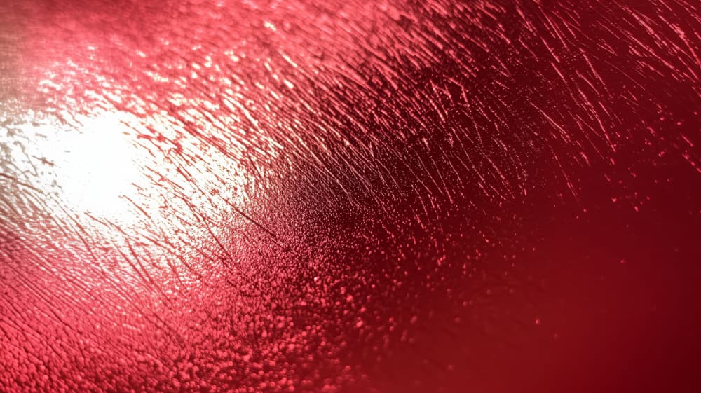 Radiant Red Texture by Marika Barsrsind — canvas wall art