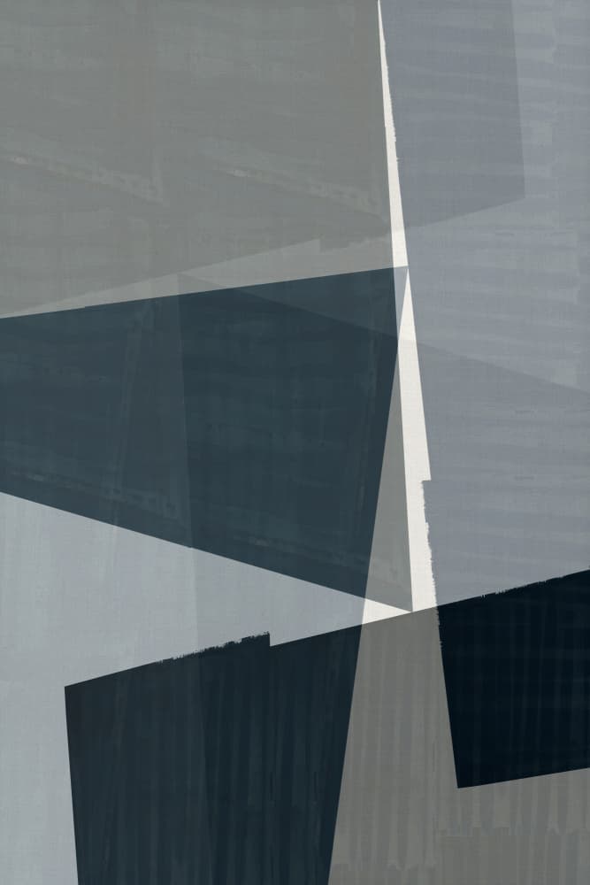 Modern Geometric Layers by cartissi — canvas wall art