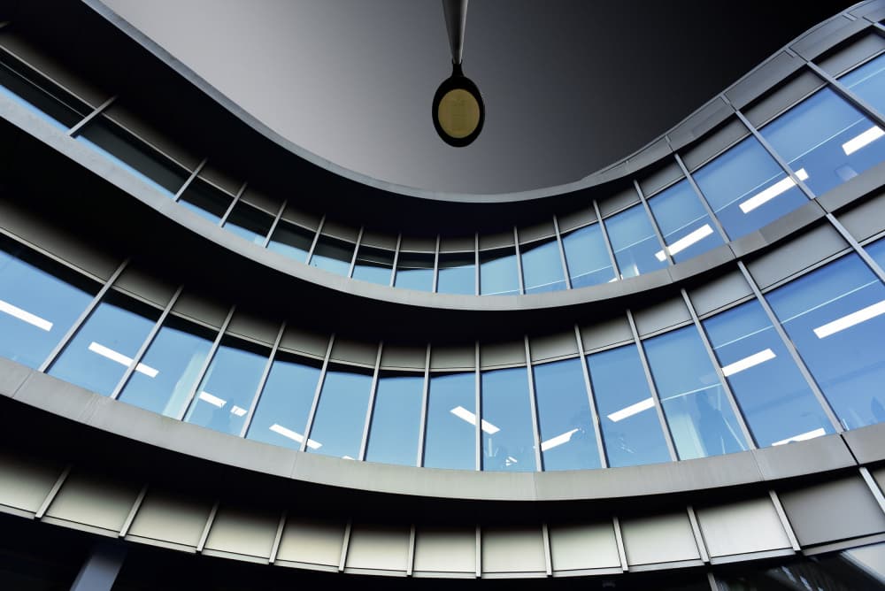 Modern Curved Glass Design by Jorge Pimenta — canvas wall art