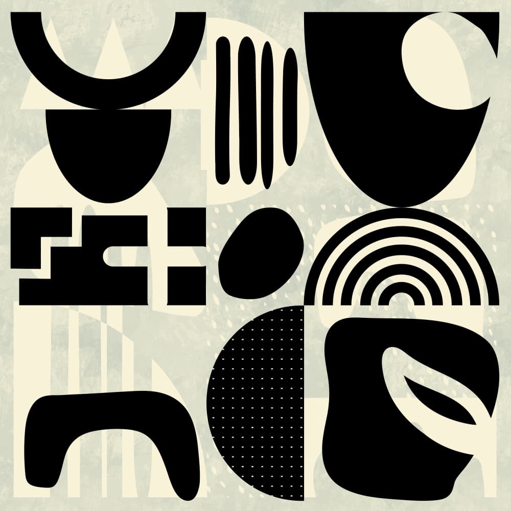 Quadrate Sw1 Kopie by Ana Rut Bre — canvas wall art