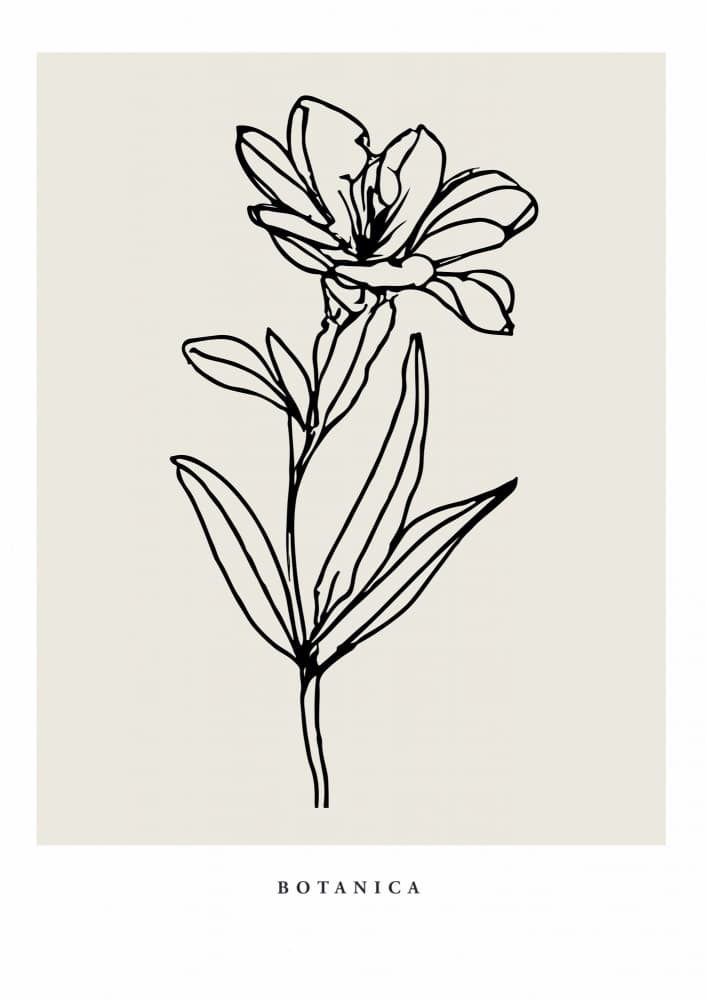 Botanicalineno06 by Treechild — canvas wall art