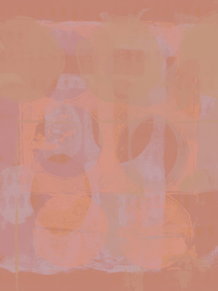 Warm Abstract Circles