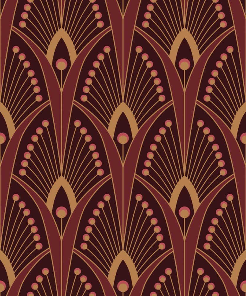 Art Deco Fan Pattern