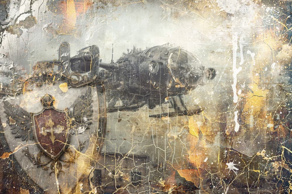 Steampunk Airship Voyage by Rafal Kulik — canvas wall art
