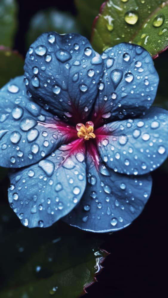Raindrop Blossom by Treechild — canvas wall art