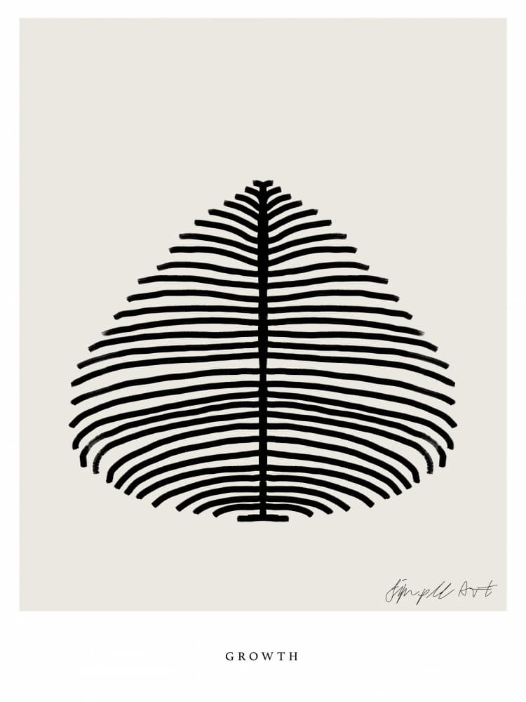 Leaf Symphony by Treechild — canvas wall art