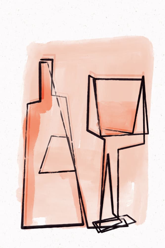 Geometric Spirits by Treechild — canvas wall art