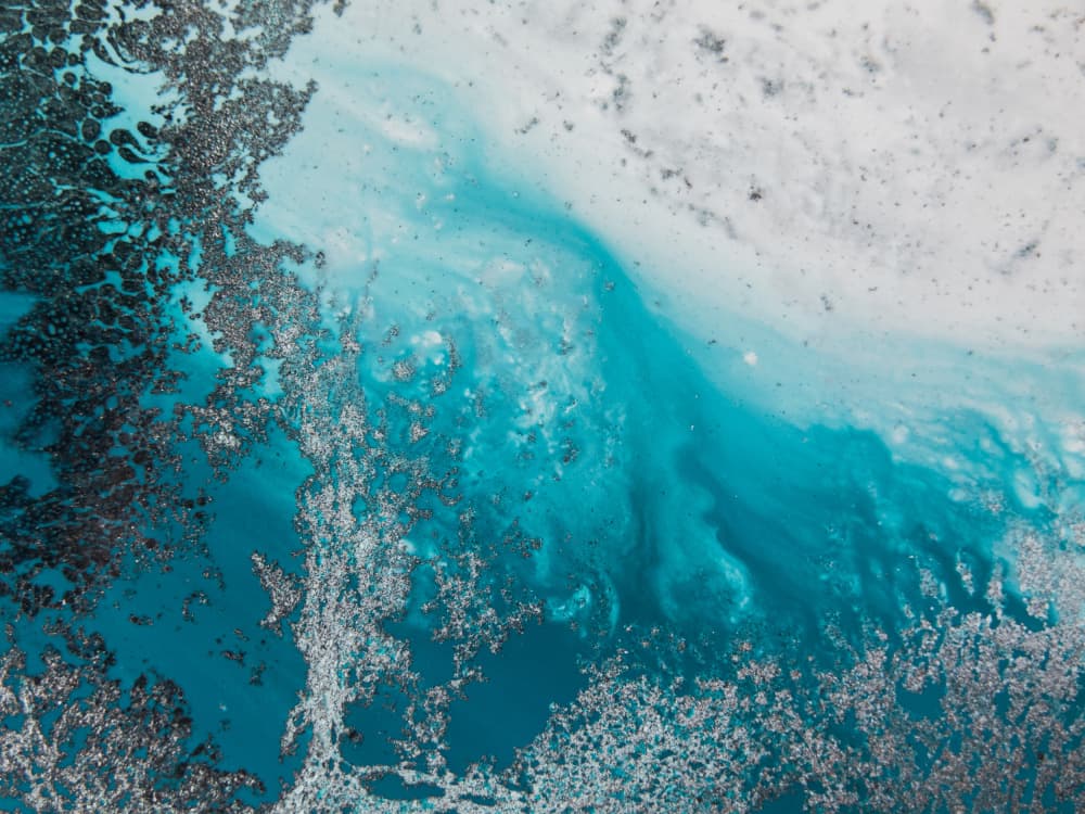 Sand and sea - Turquoise Waters by Petra Meikle de Vlas — canvas wall art