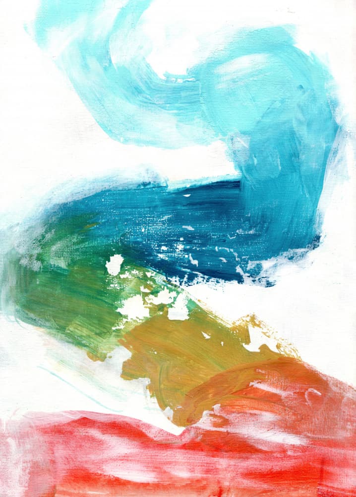 Vibrant Abstract Strokes by Ejaaz Haniff — canvas wall art