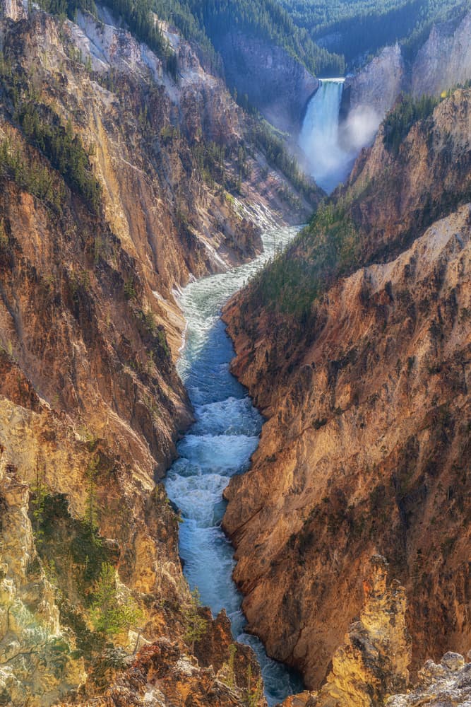 Canyon River Falls by Jeffrey C. Sink — canvas wall art