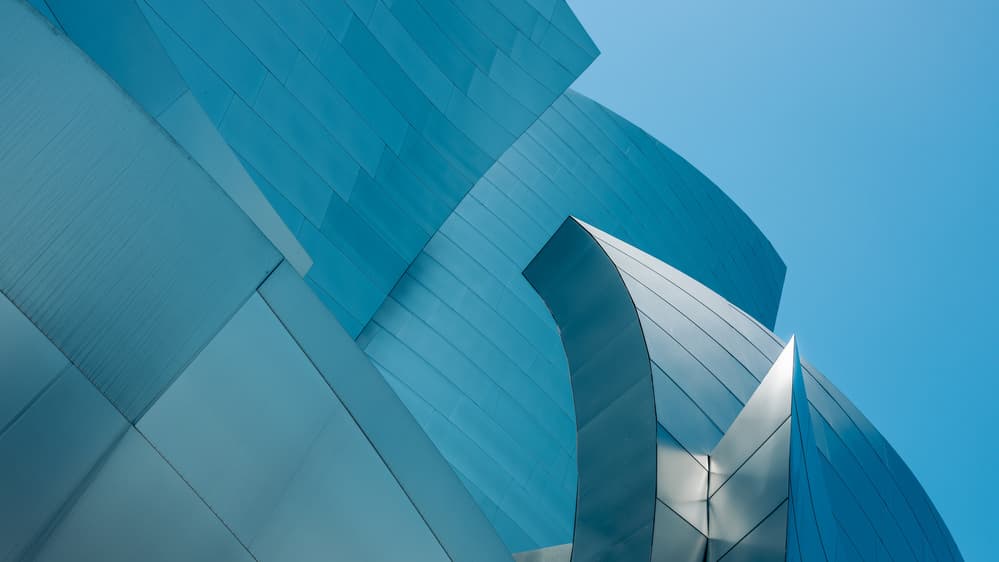 Sleek Metallic Architecture by Stefan Buder — canvas wall art