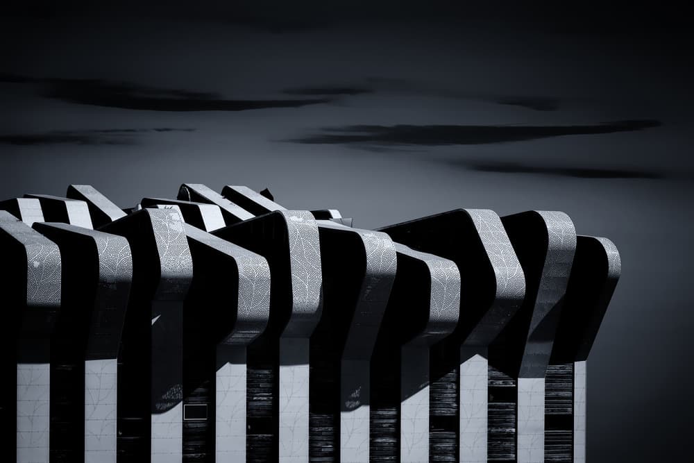 Abstract Modern Architecture by Jeroen van de Wiel — canvas wall art