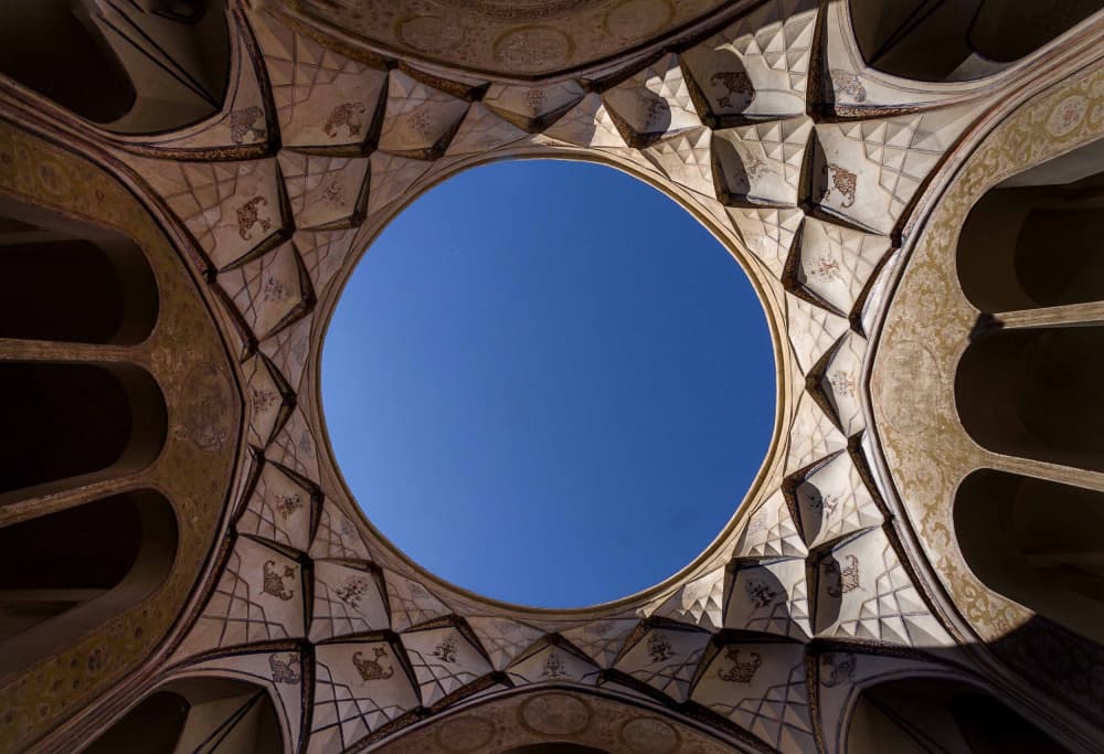 Ornate Dome Sky by Sara shafigh — canvas wall art