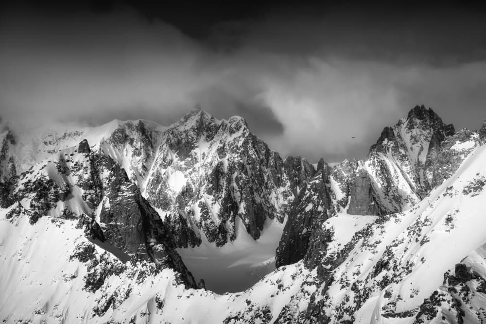 Dramatic Mountain Majesty by Andrea Maestosi — canvas wall art
