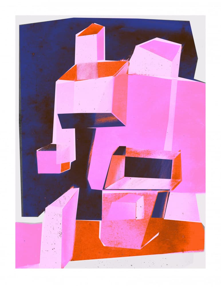 Geometric Dreams by Treechild — canvas wall art