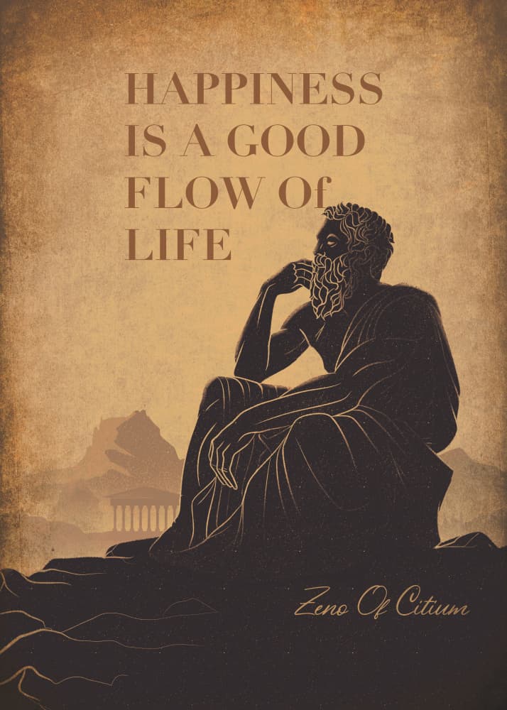 Ancient Stoic Philosopher by Fadil Roze — canvas wall art