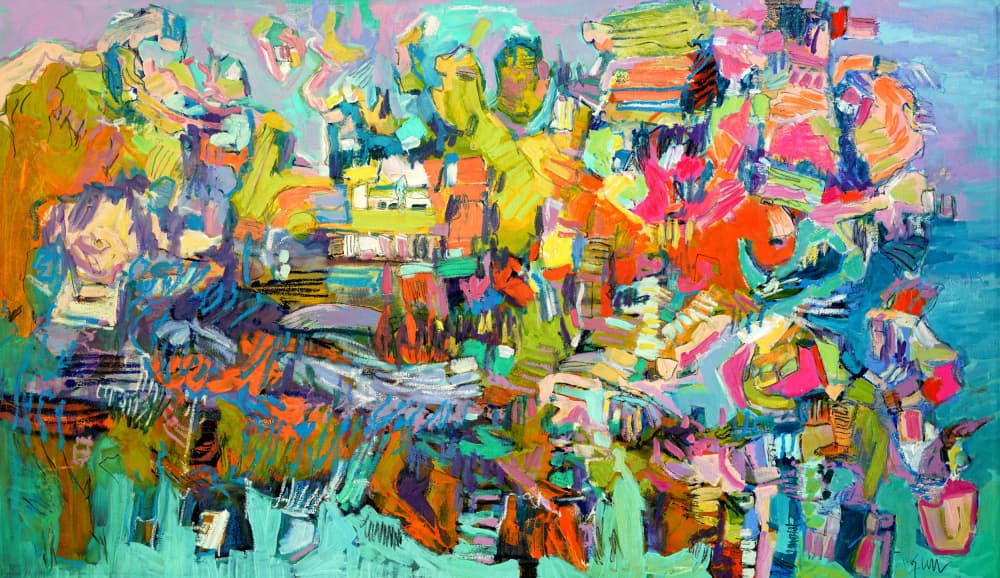 Butterfly Island by Dorothy Fagan — canvas wall art
