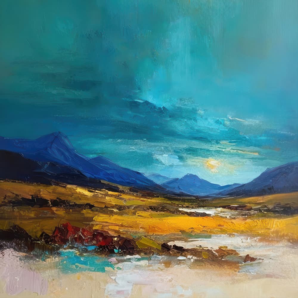 Dramatic Golden Valley by Alpenglow Workshop — canvas wall art
