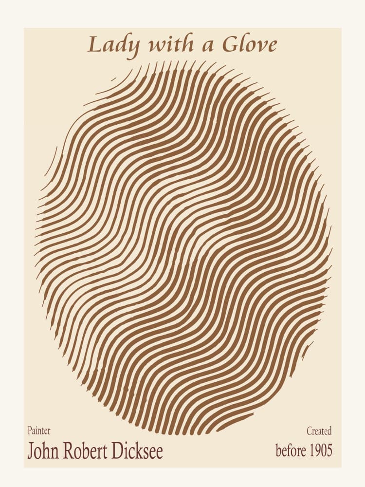 Abstract Lady Portrait by Doa Project — canvas wall art