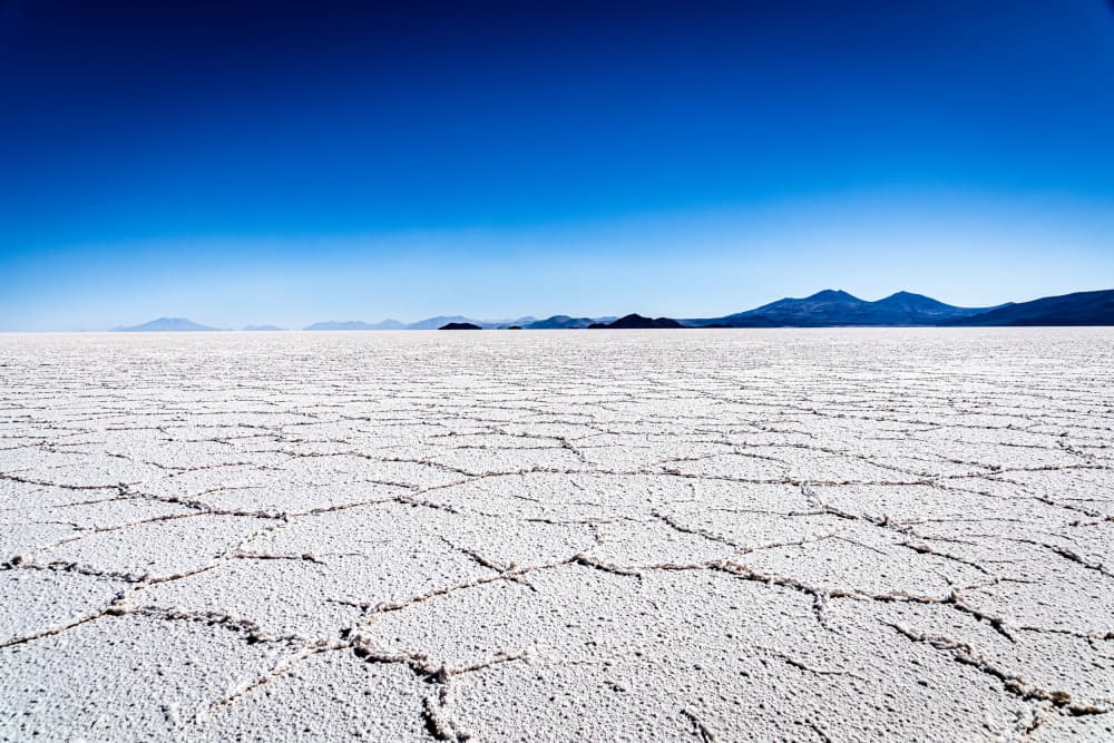 Vast Salt Flat Horizon by Dieter Reichelt — canvas wall art
