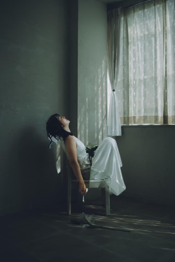 Woman In Window Light by h112o1 — canvas wall art