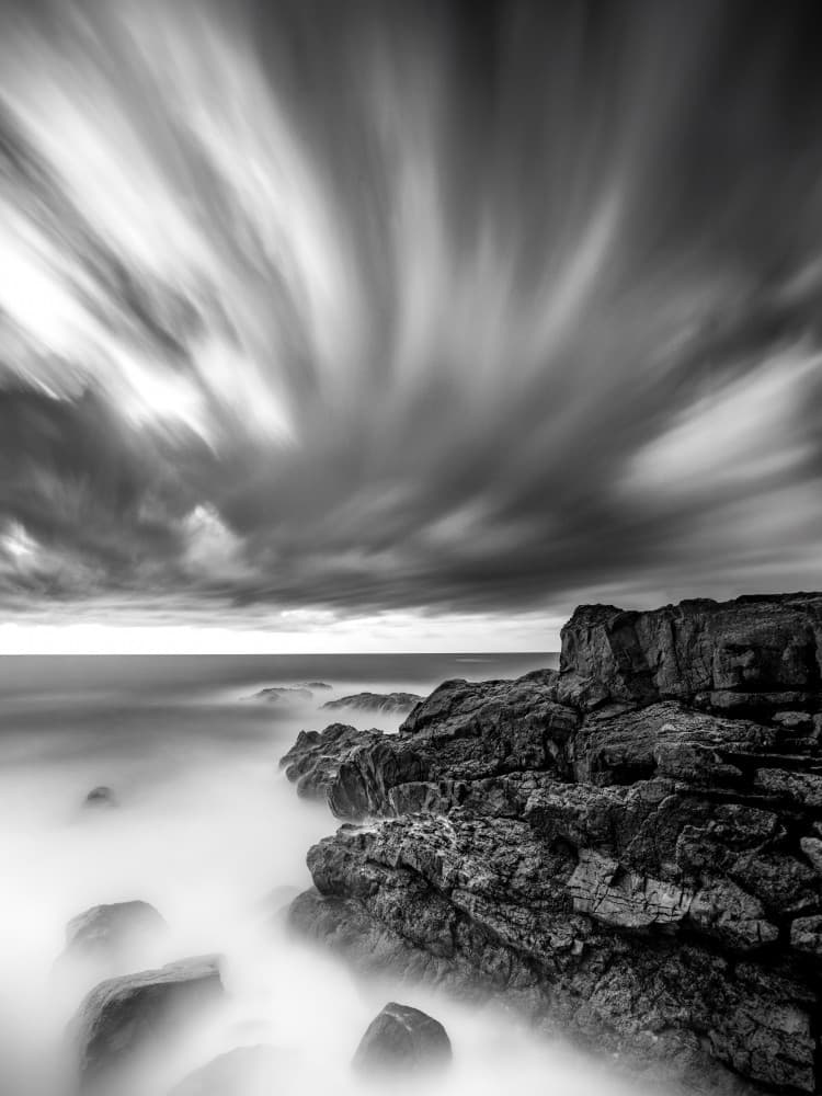 Ethereal Ocean Rocks by Takafumi Yamashita — canvas wall art