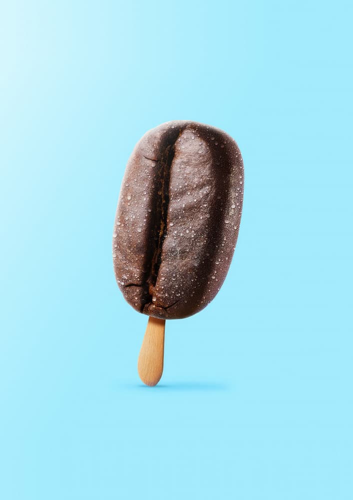 Coffee Bean Popsicle by Artem Pozdniakov — canvas wall art