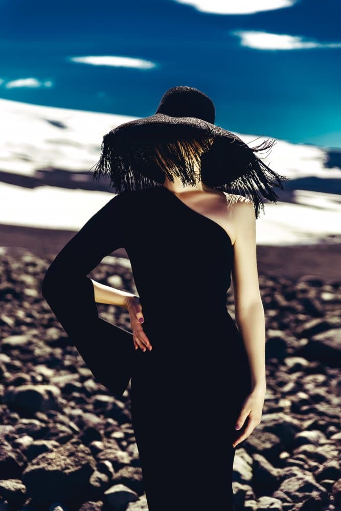 Elegant Woman Horizon by Ruslan Bolgov — canvas wall art