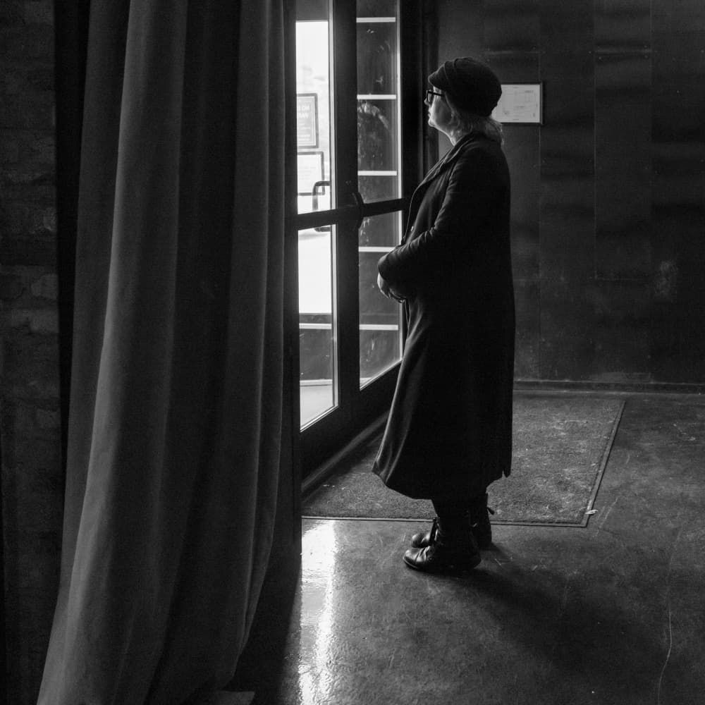 Woman by Bright Window by Wendy Fischer Hartman — canvas wall art