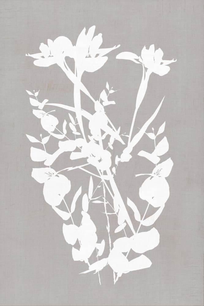 Modern Botanical Silhouettes by cartissi — canvas wall art