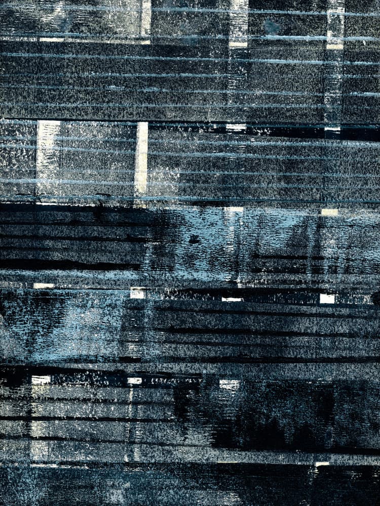 Modern Abstract Grid by Petr Strnad — canvas wall art