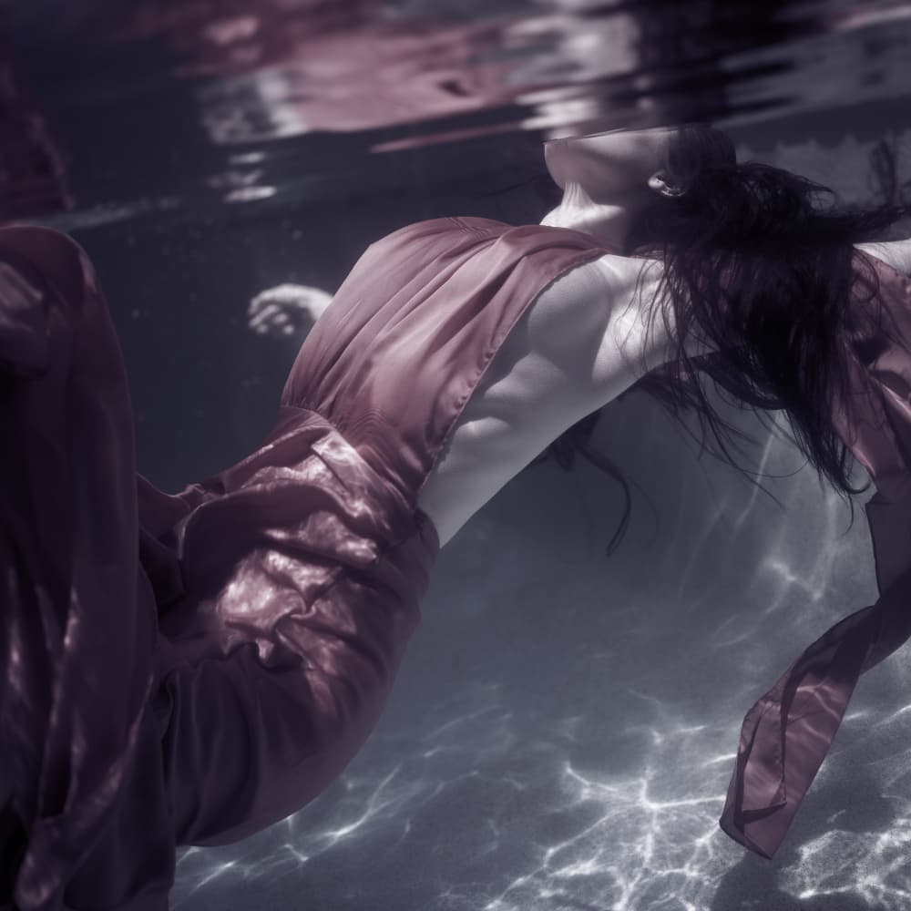 Ethereal Underwater Serenity by Craig Stampfli — canvas wall art