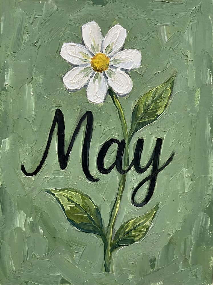 May Daisy by HUGO — canvas wall art